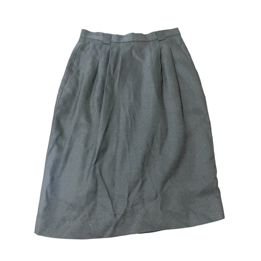 LIZ CLAIBORNE PETITE 8 Women's Vintage? Skirt Pockets Retail $78.00 MADE IN USA